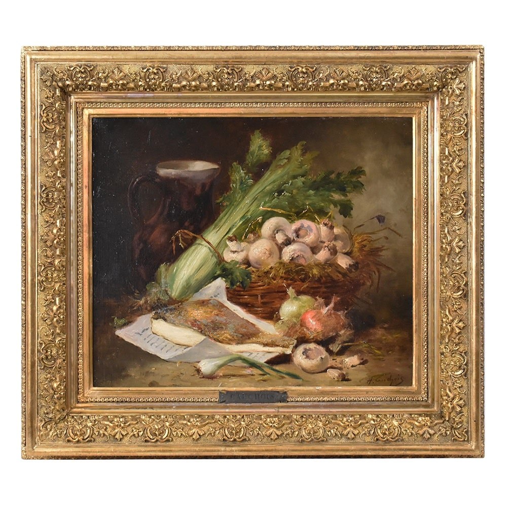 QNM623 1 antique oil painting still life oil painting XIX century.jpg